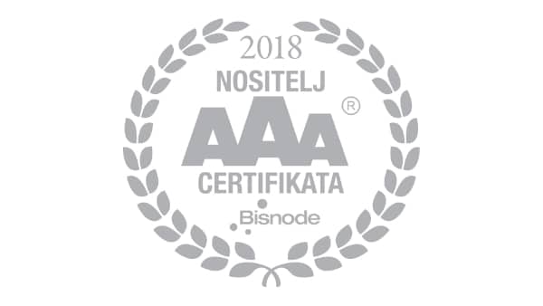 AAA certifikat bonitetne izvrsnosti Orcus Plus
