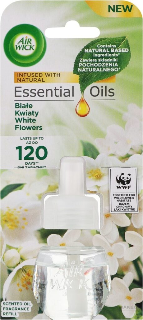 Air Wick el.refil 19ml White Flowers