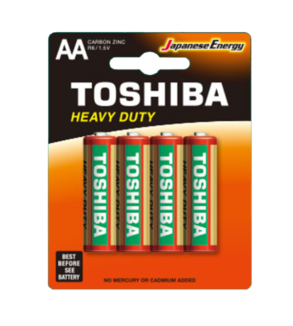 Baterija Toshiba R6  AA 4/1 Heavy Duty