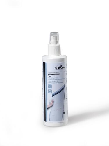 DURABLE Tekućina za čišćenje briši-piši ploče 250ml + krpa 25×25