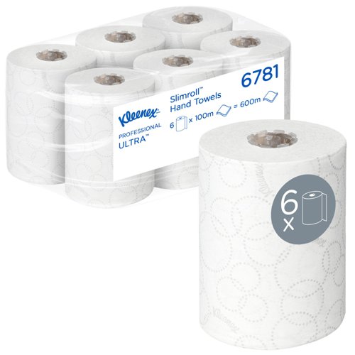 KC 6781 ubrusi u roli Kleenex slimroll 2sl. 6/1 KC 6781 ubrusi u roli Kleenex slimroll 2sl. 6/1