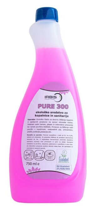 PURE 300 750ml – ekološko sredstvo za sanitarije