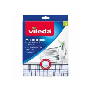 VILEDA Microfibre Tea Towel 40x60cm 3/1