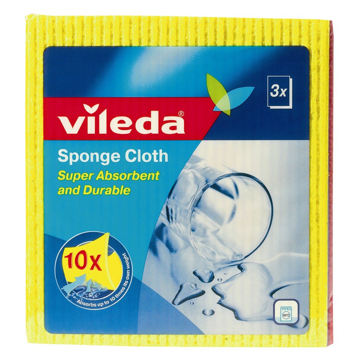 VILEDA Spužvasta krpa trulex 18×18,4cm 3/1 VILEDA Spužvasta krpa trulex 18×18,4cm 3/1